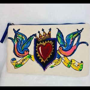 Brighton Canvas Pouch Love of Art ‘19 Make-up Bag